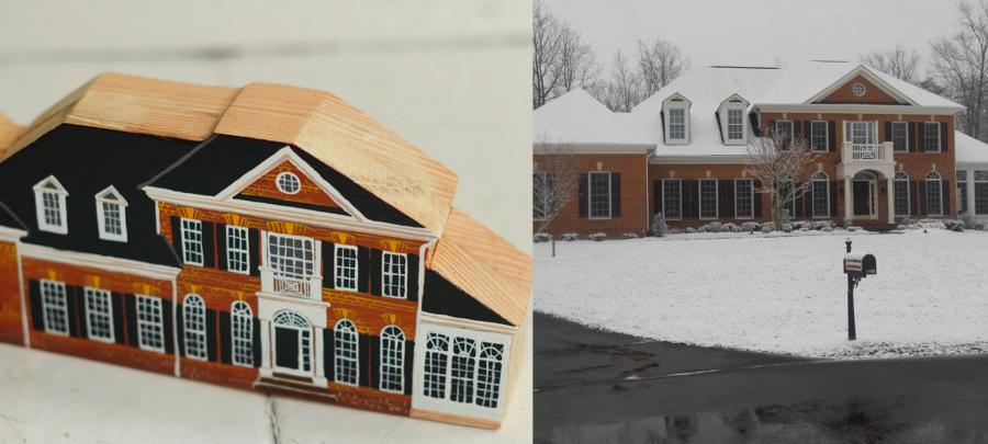 Custom Wooden Replica Of Your Home