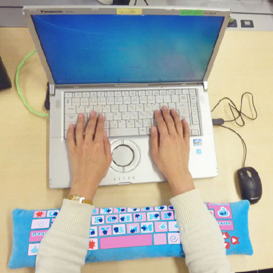 Japanese Creature Cushions Protect Your Wrists While You Type