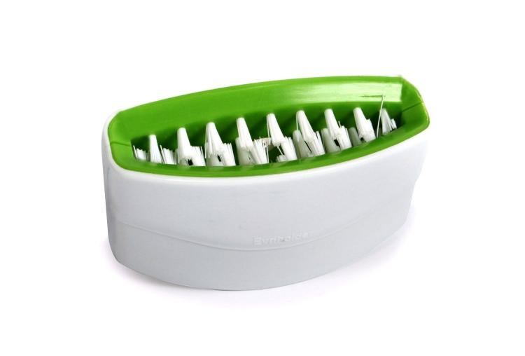 Cutlery Cleaner - Silverware Scrubber - Attaches To Sink