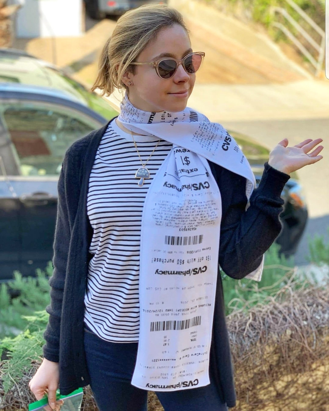 CVS Receipt Scarf