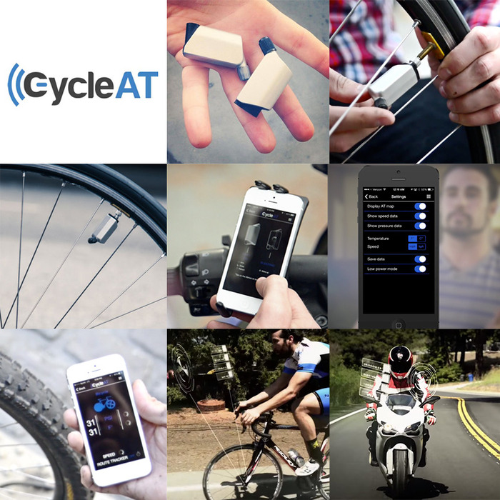 CycleAT is a Tire Monitor For Your Bike