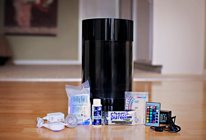 Cylinder Shaped Jellyfish Aquarium