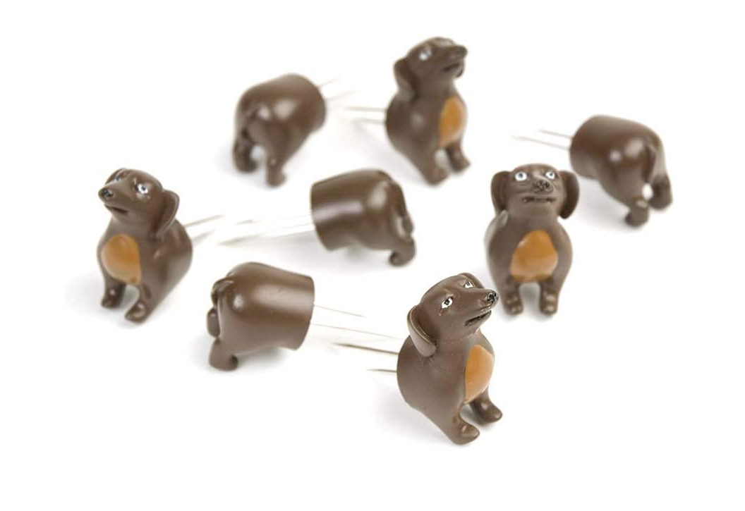 Dachshund Dog Corn Cob Holders - Funny corn dog holders