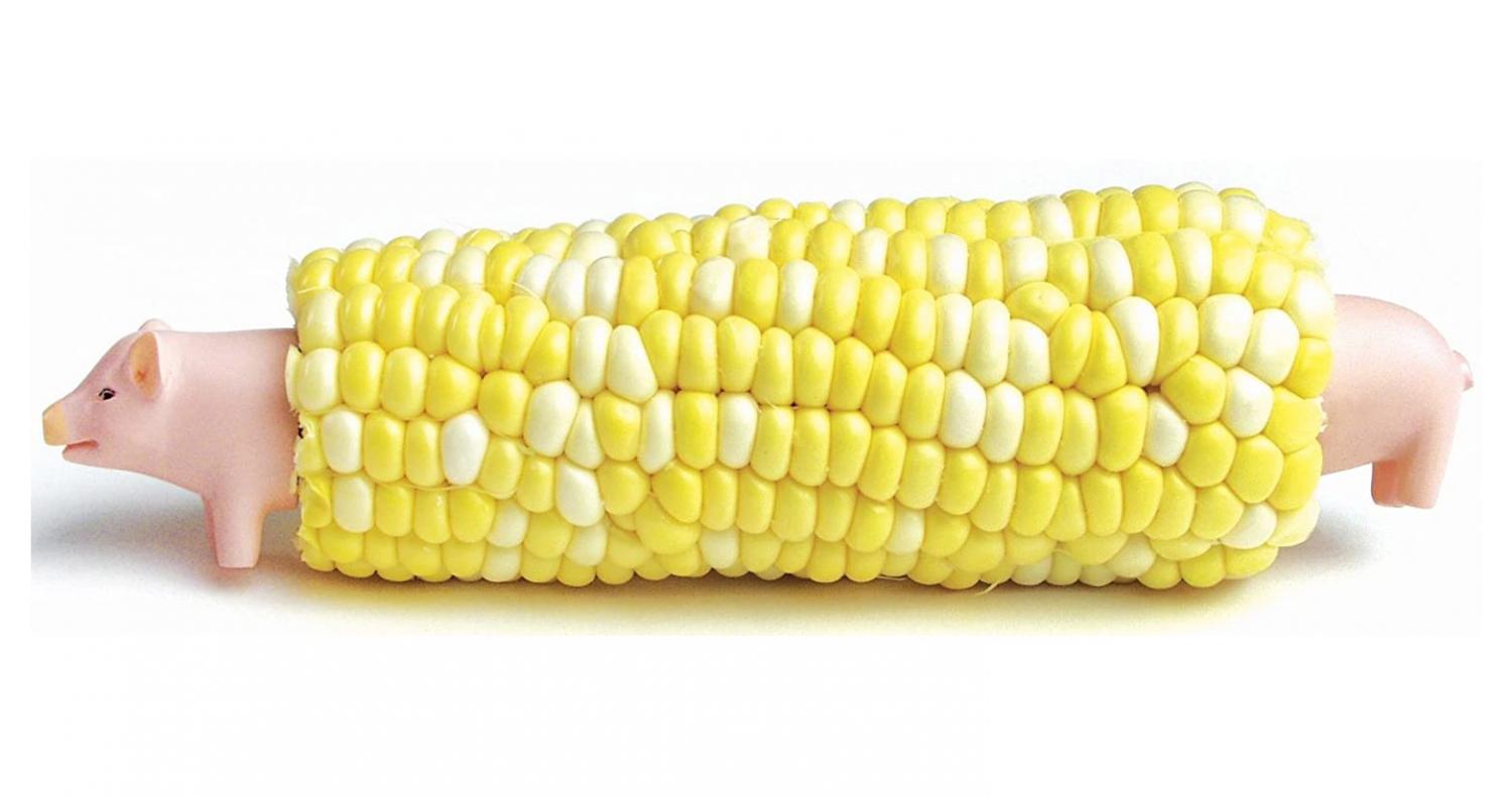 Pig Corn Cob Holders