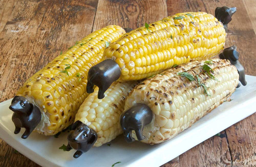 Dachshund Dog Corn Cob Holders - Funny corn dog holders