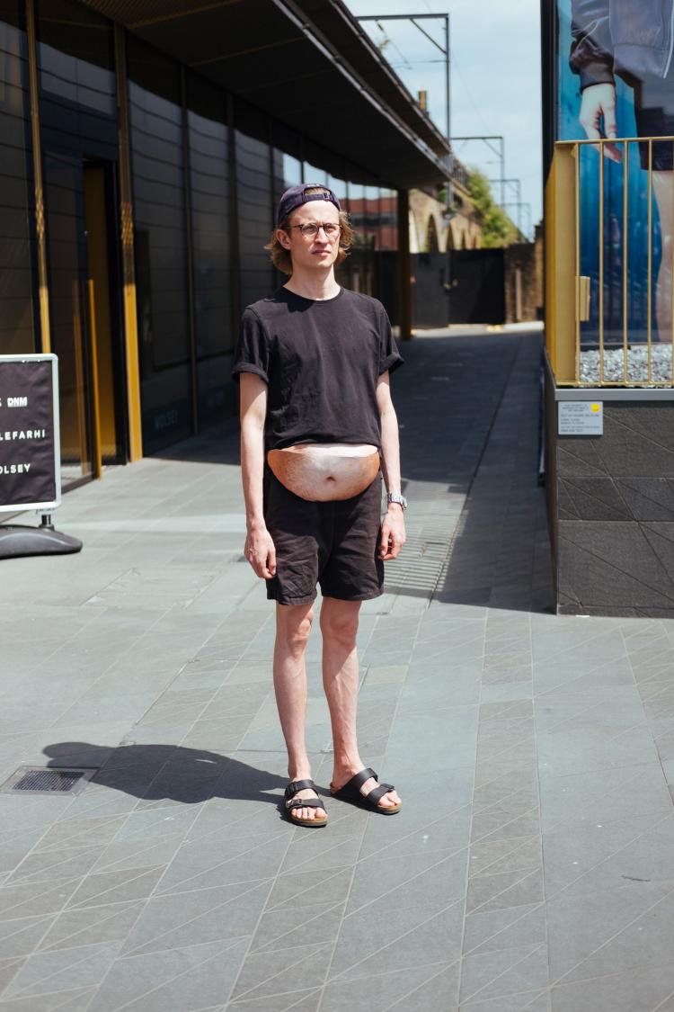 Dad Bag - Dad Bod Fanny Pack - Funny Hip Pack gives you a fat hairy gut