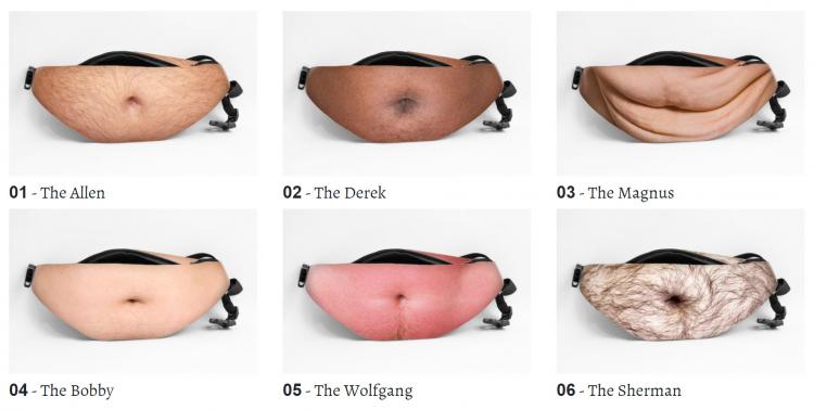 Dad Bag - Dad Bod Fanny Pack - Funny Hip Pack gives you a fat hairy gut