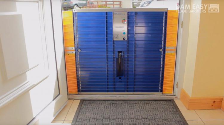 Dam Easy Flood Barrier Door Dam - Quick Install Flood water protection for the home