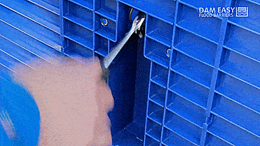 Dam Easy Flood Barrier Door Dam - Quick Install Flood water protection for the home