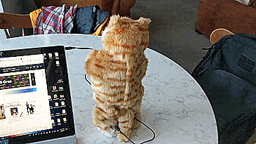 Dancing Cat Speaker - Robotic Moving Cat Dances To Music