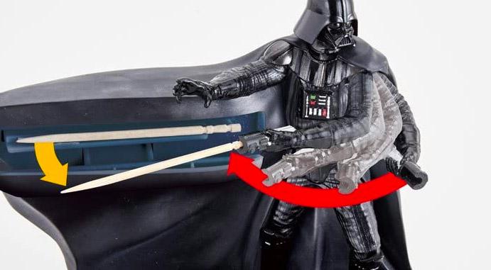 Darth Vader Toothpick Dispenser - Star Wars Darth Vader ToothSaber