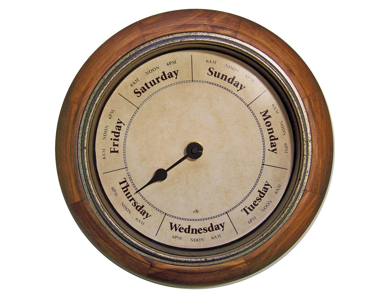 Day of the week clock tells you what day it is - Day Clock