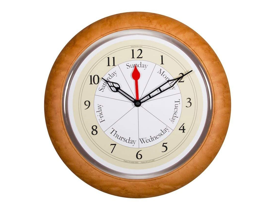 Day of the week clock tells you what day it is - Day Clock