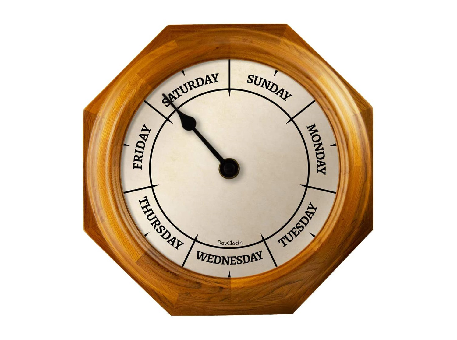 Day of the week clock tells you what day it is - Day Clock