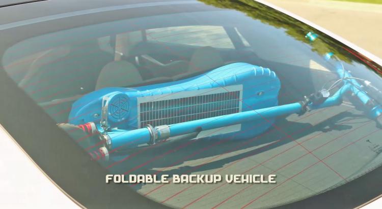 Daymak Photon Solar Powered Electric Scooter