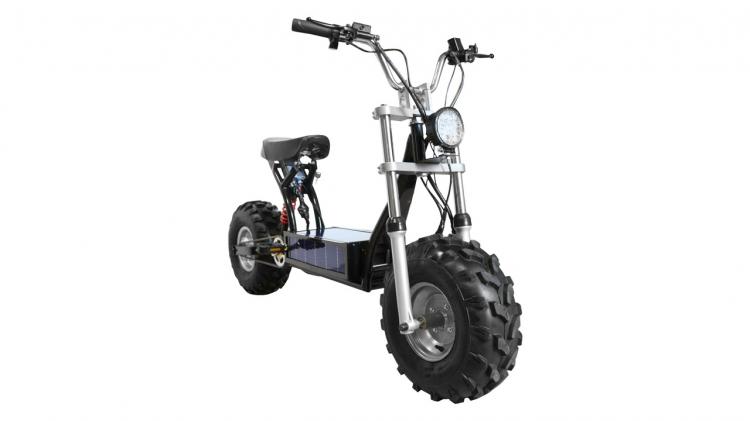 Daymak Beast: A Solar Powered Mini-Bike - Solar powered motor bicycle