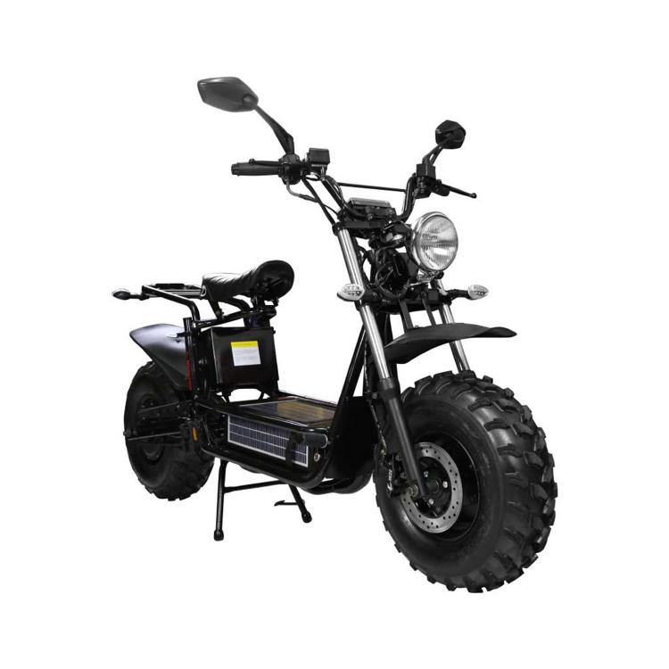 Daymak Beast: A Solar Powered Mini-Bike - Solar powered motor bicycle