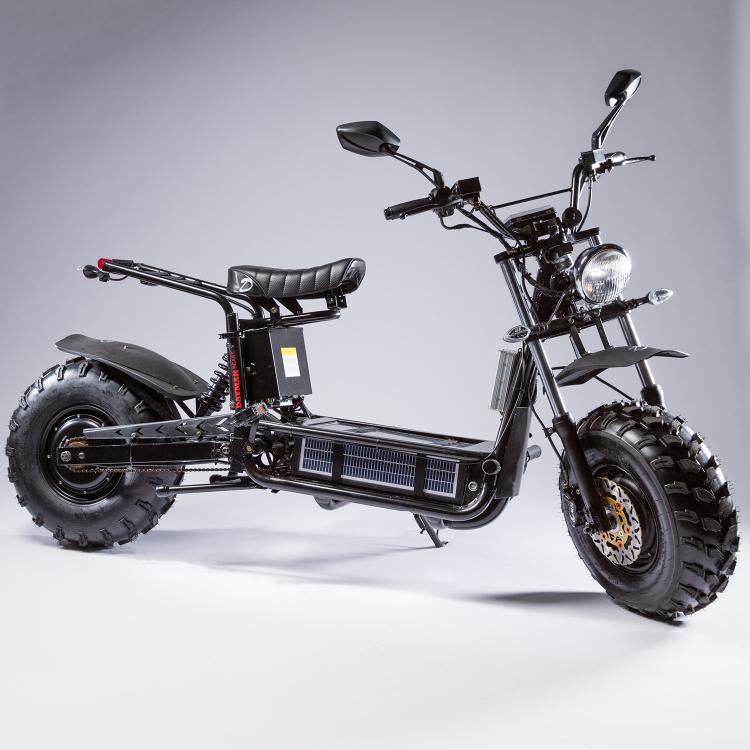 Daymak Beast: A Solar Powered Mini-Bike - Solar powered motor bicycle