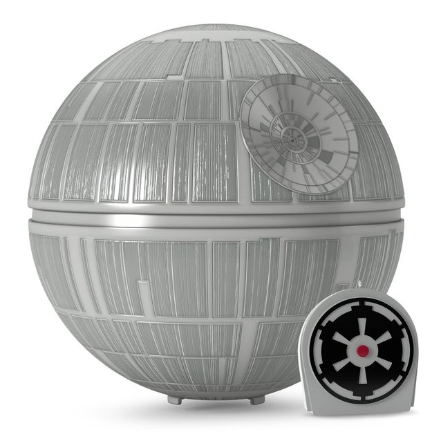 Star Wars Death Star Christmas Tree Topper - Light Show Music Playing Death Star Tree Topper