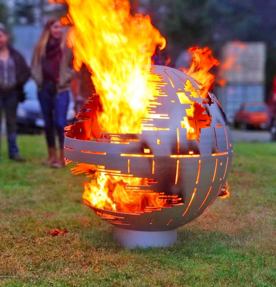 Star Wars Death Star Fire Pit