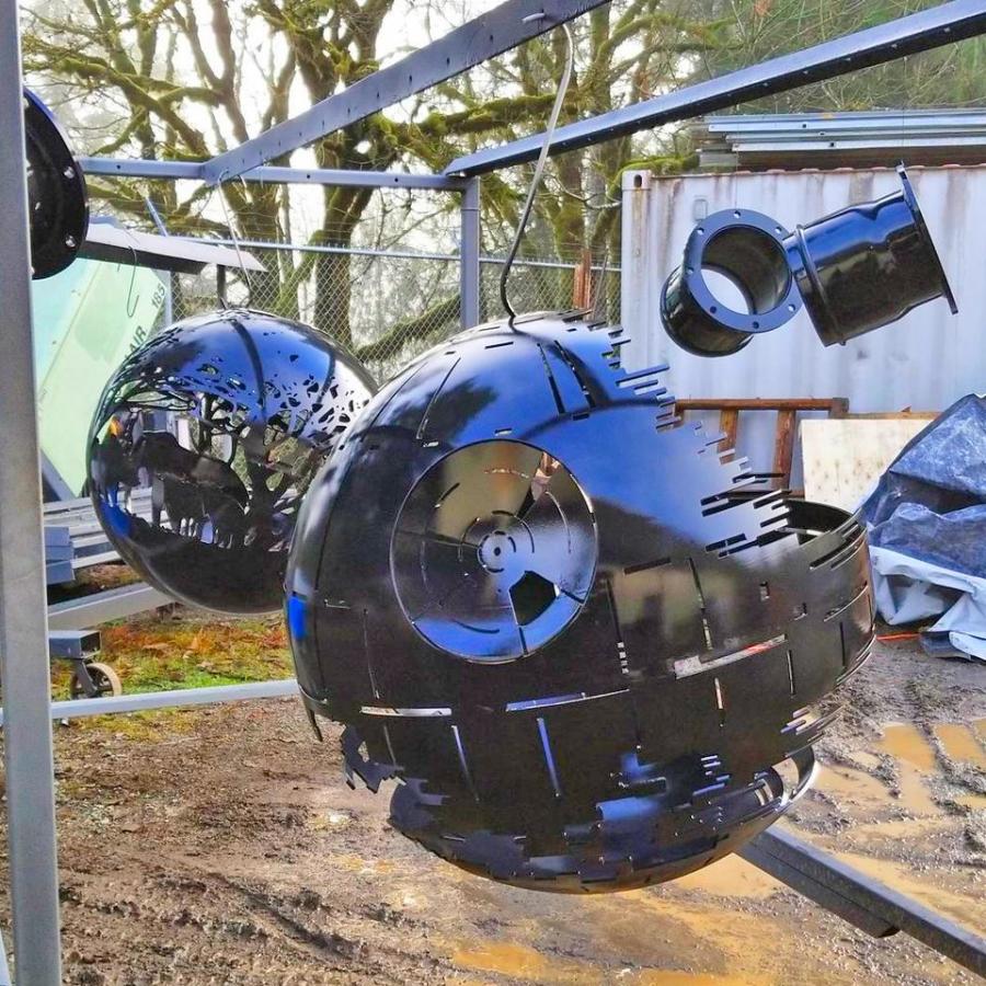 Star Wars Death Star Fire Pit