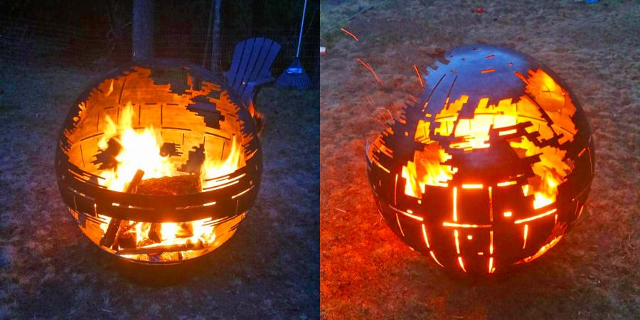 Death Star Fire Pit