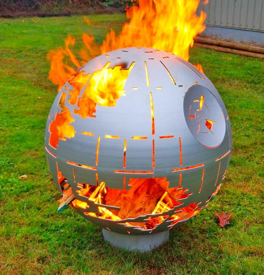 Death Star Fire Pit