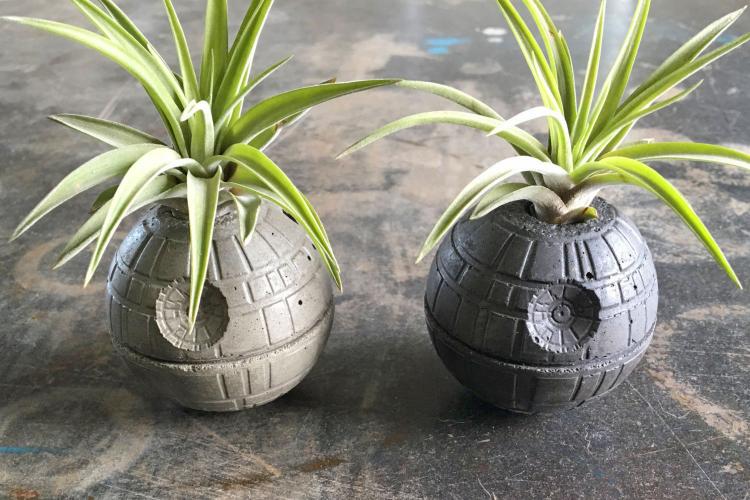 Star Wars Death Star Planter - Death Star Air Plant Pot