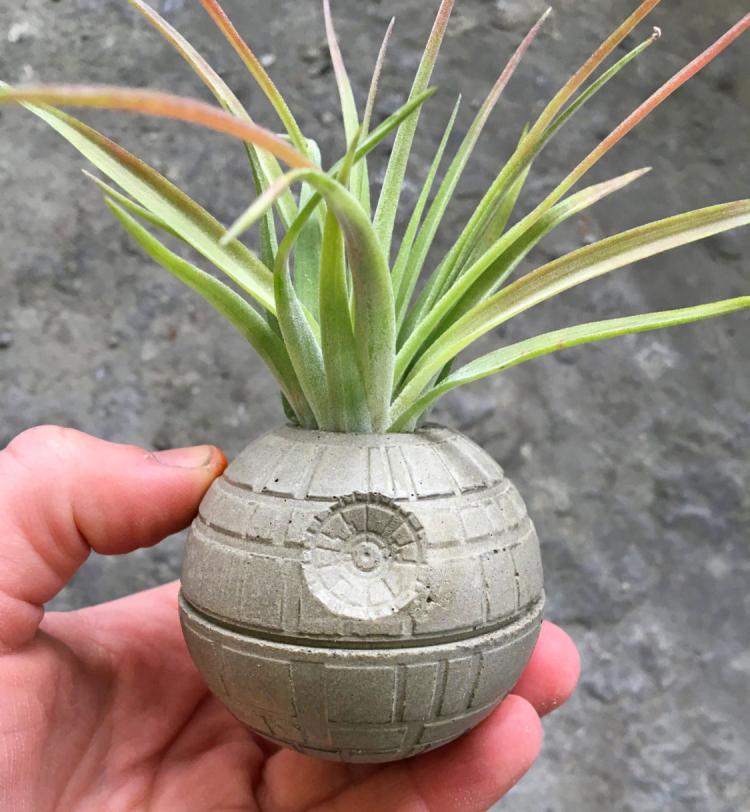 Star Wars Death Star Planter - Death Star Air Plant Pot