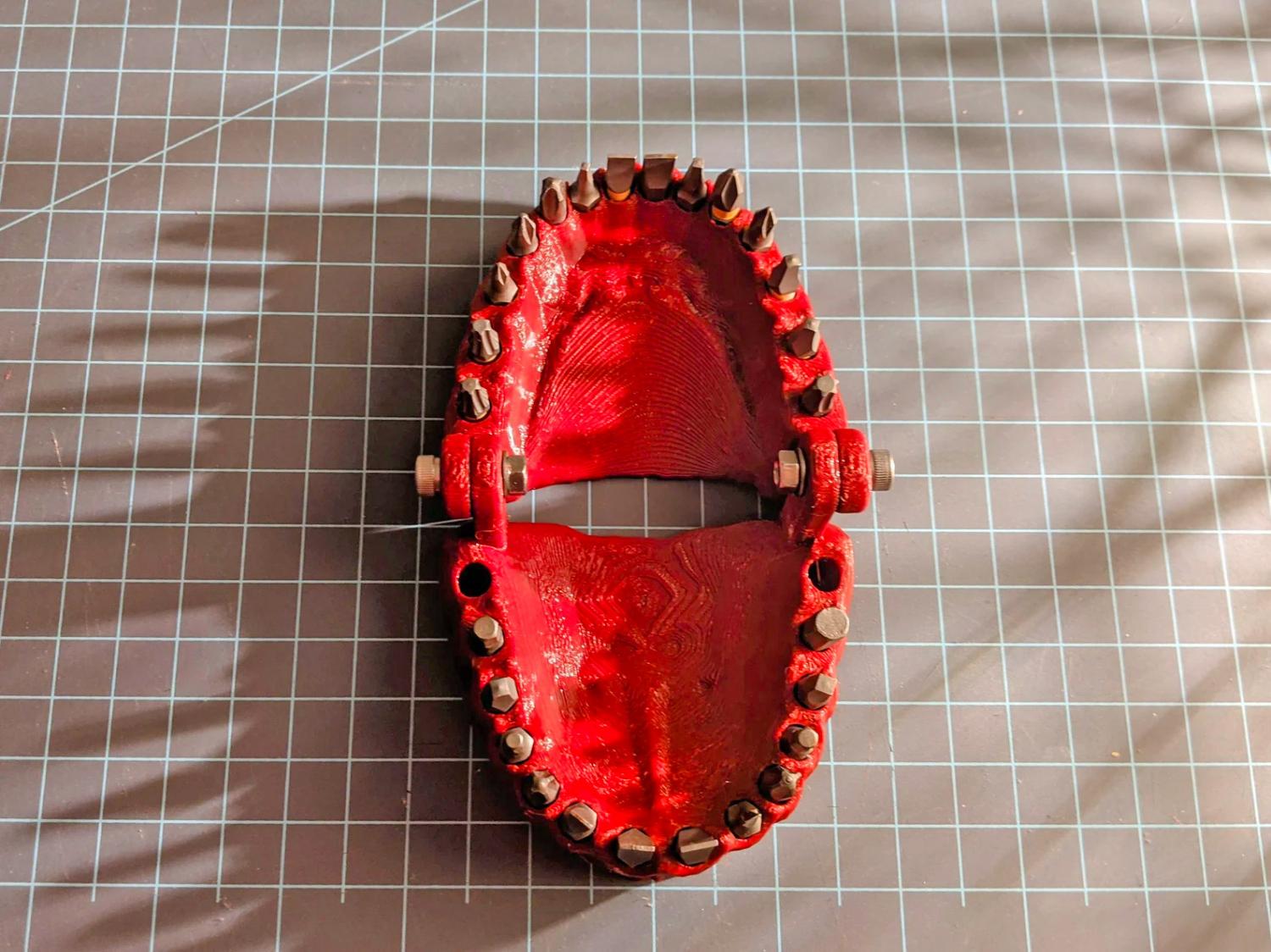 Denture Drill Bit Holder - Fake mouth driver bit holder