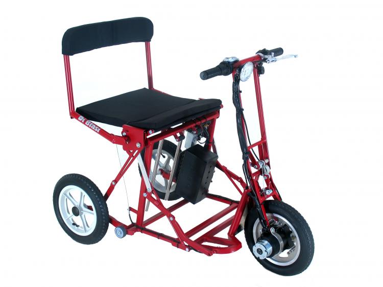 Di Blasi Model R30 Folding Electric Mobility Scooter - Automatic Unfolding Scooter