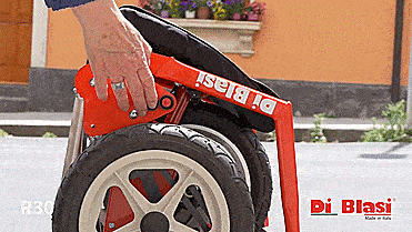 Di Blasi Model R30 Folding Electric Mobility Scooter - Automatic Unfolding Scooter