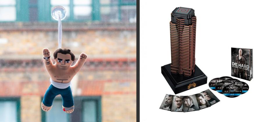 Die Hard Advent Calendar - Falling Hans Gruber From Nakatomi Tower Advent Calendar