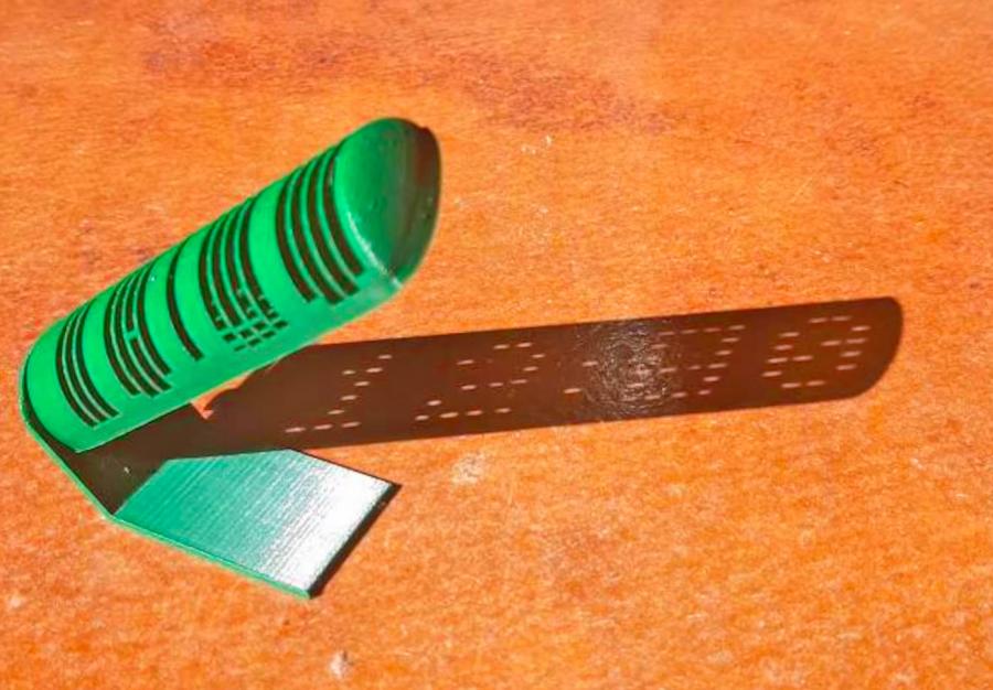 Digital Sundial uses sun to create digital clock on ground
