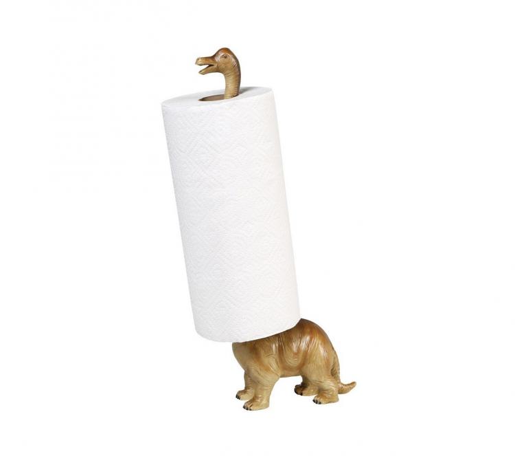 Dinosaur Paper Towel Holder - Brontosaurus Toilet Paper Holder