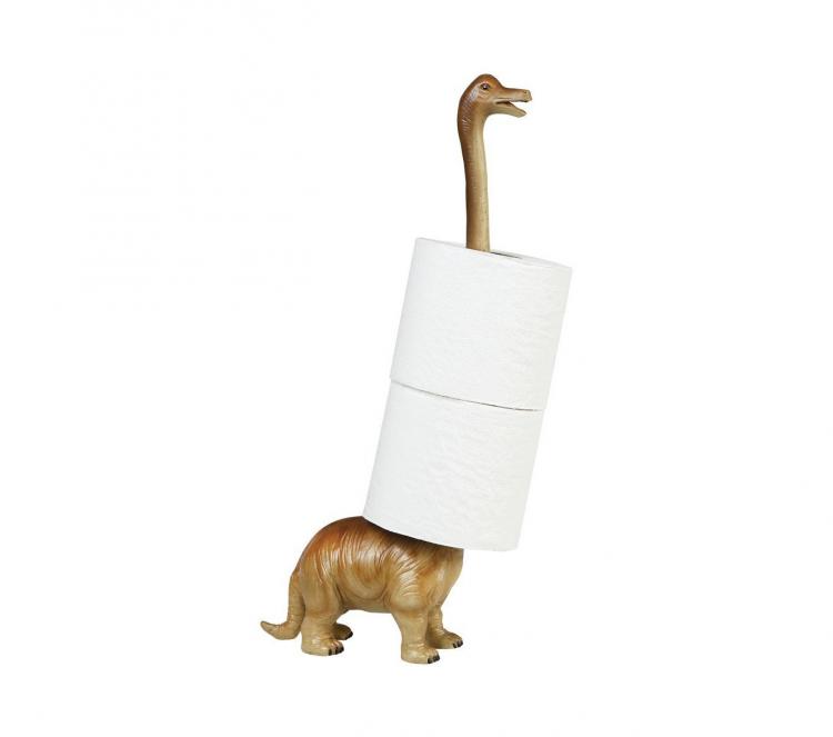 Dinosaur Paper Towel Holder - Brontosaurus Toilet Paper Holder