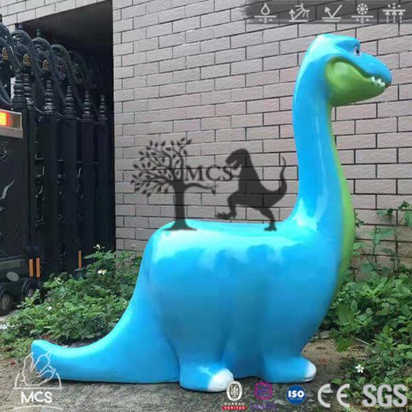 Dinosaur Shaped Office Chairs - Long neck Brachiosaurus dino computer desk chairs