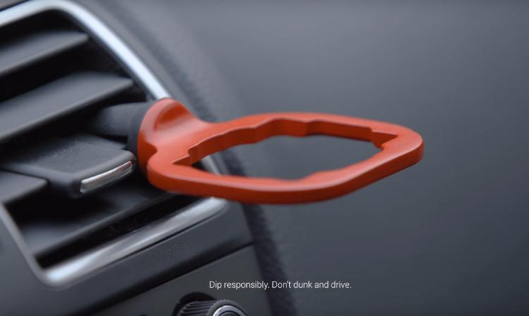 DipClip - Car Vent Dipping Sauce Holder