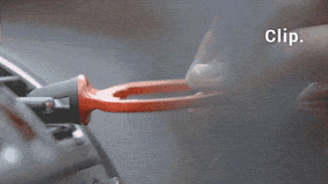 DipClip - Car Vent Dipping Sauce Holder