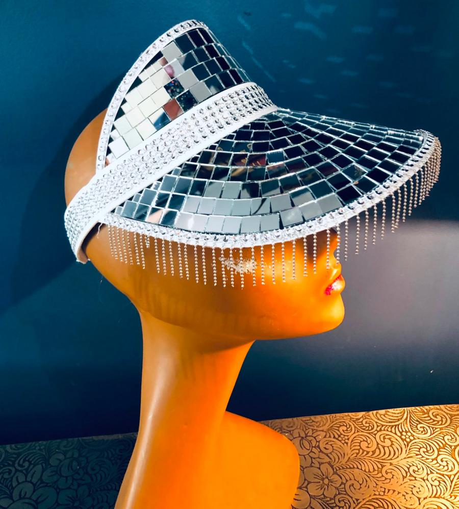 Disco Ball Visor