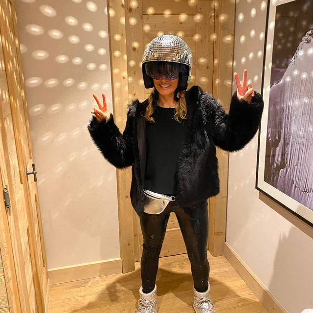 Disco Ball Helmet
