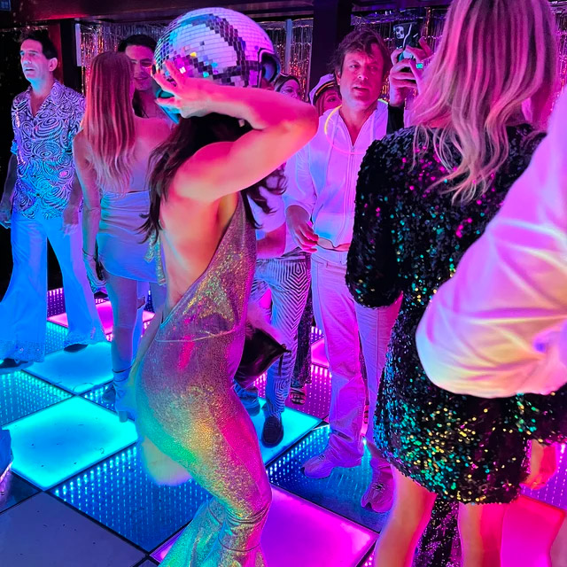 Disco Ball Helmet