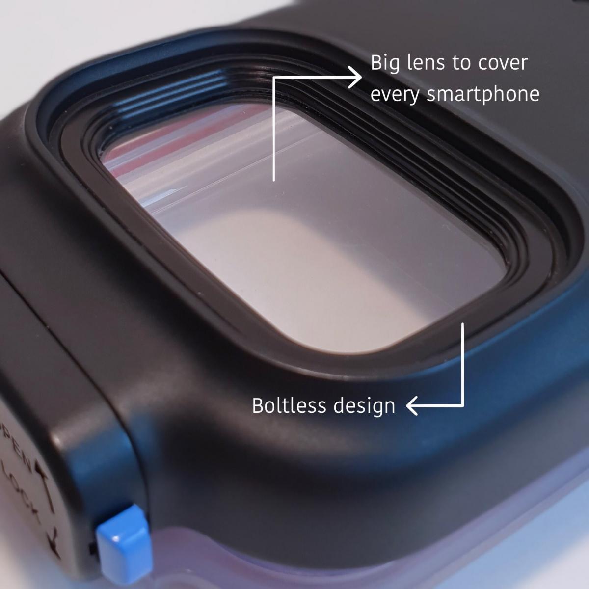 Diveroid all-in-one scuba diving computer, sensor, logbook, and underwater camera