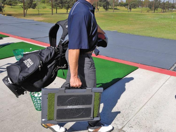 Fairway Pro - Divot Simulating Golf Mat Prevents Replacing Divots
