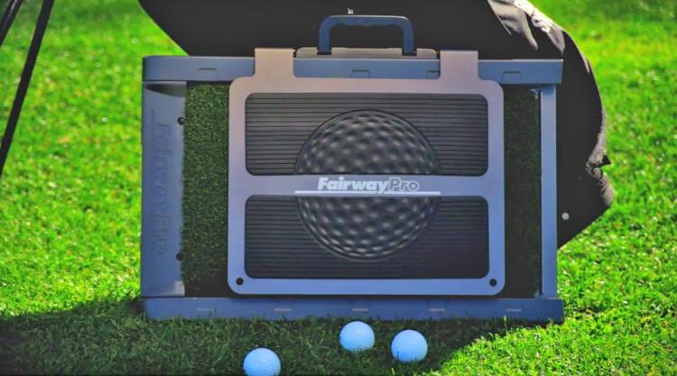 Fairway Pro - Divot Simulating Golf Mat Prevents Replacing Divots