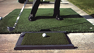 Fairway Pro - Divot Simulating Golf Mat Prevents Replacing Divots