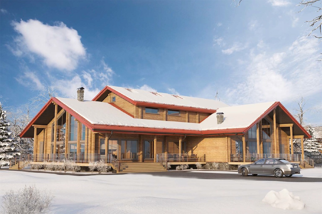 Massive DIY Cabin Kit To Build Your Own Home