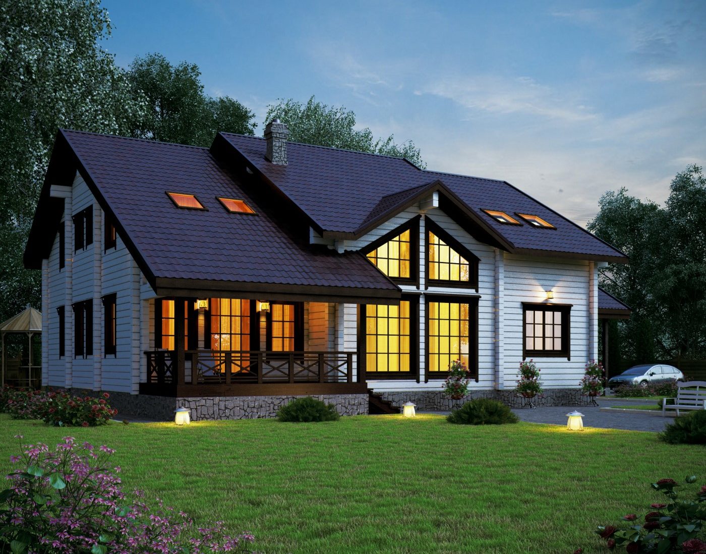Massive DIY Cabin Kit To Build Your Own Home