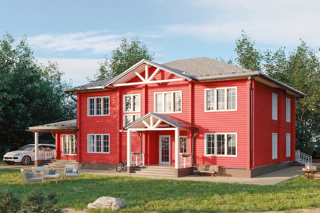 Massive DIY Cabin Kit To Build Your Own Home