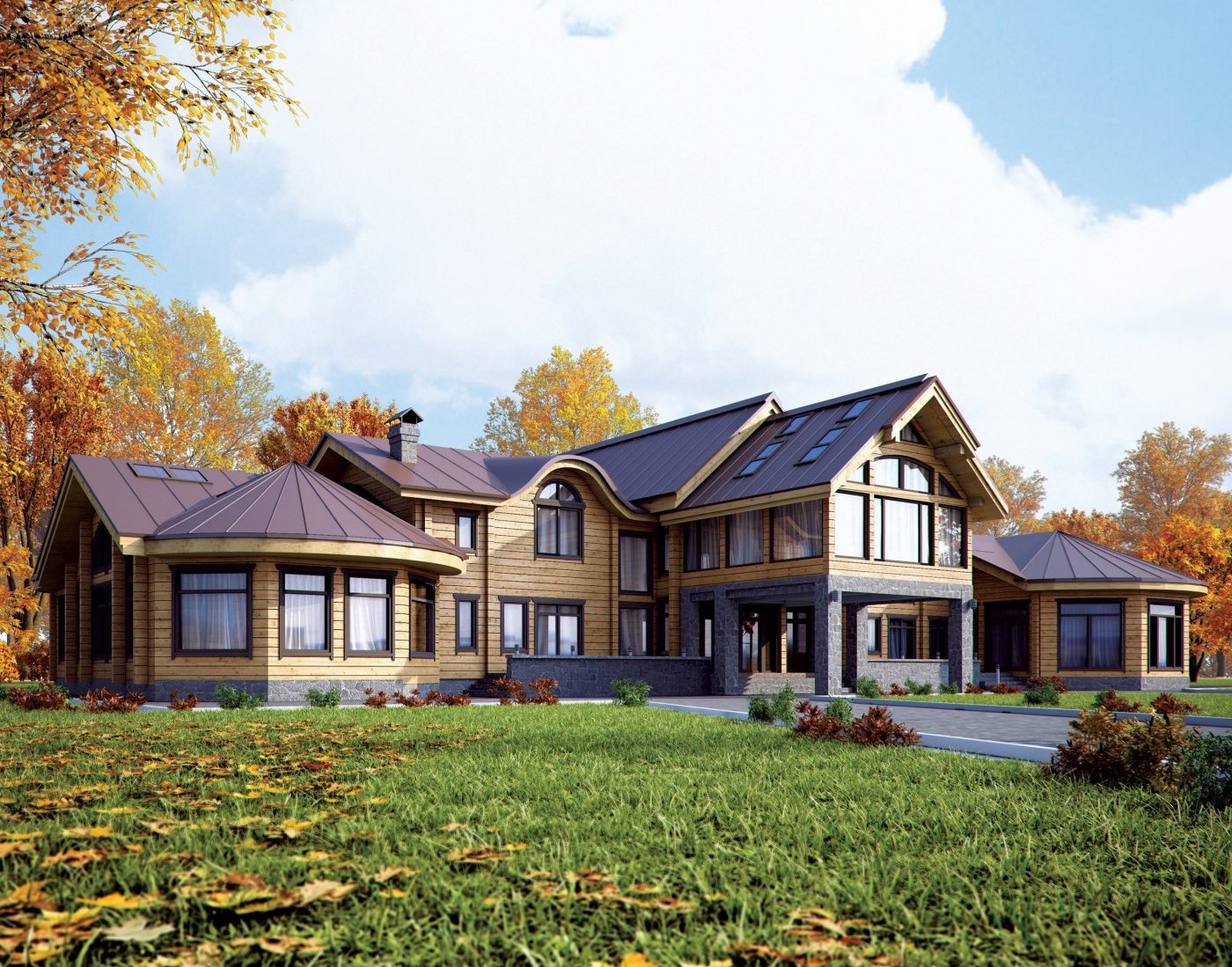 Massive DIY Cabin Kit To Build Your Own Home